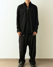 Gavensemble Camicia SHIRT80-N - SanShopLuxury - 2024, Abbigliamento, Autunno/Inverno, Camicia, Continuativo, FW24, Gavensemble, Idoneo, L, M, Nero, Outlet, Primavera/Estate, S, Uomo, XL, XXL