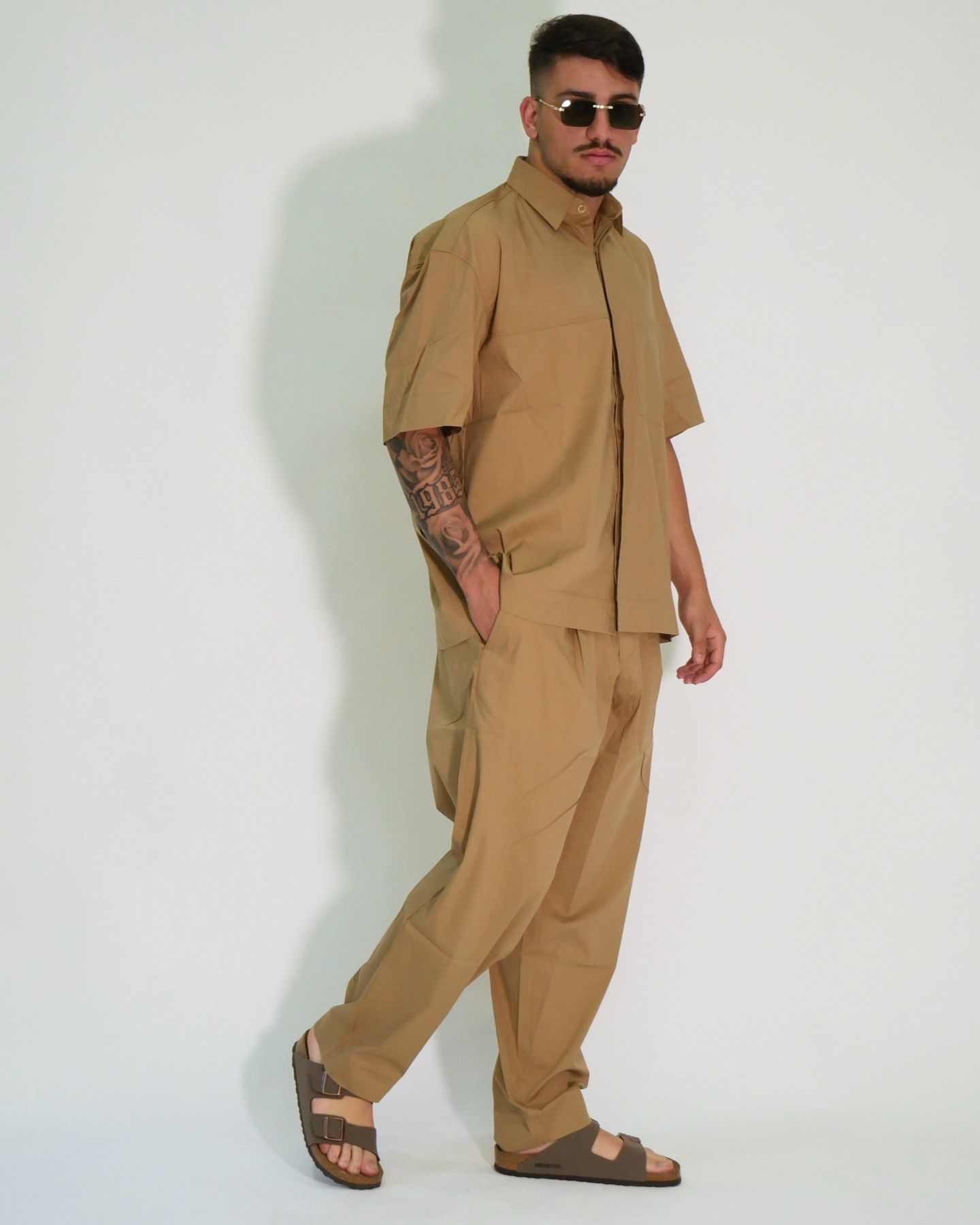 Gavensemble Camicia SHIRT100-B - SanShopLuxury - 2024, Abbigliamento, Beige, Camicia, Gavensemble, Idoneo, L, M, Outlet, Primavera/Estate, S, SS24, Uomo, XL, XXL