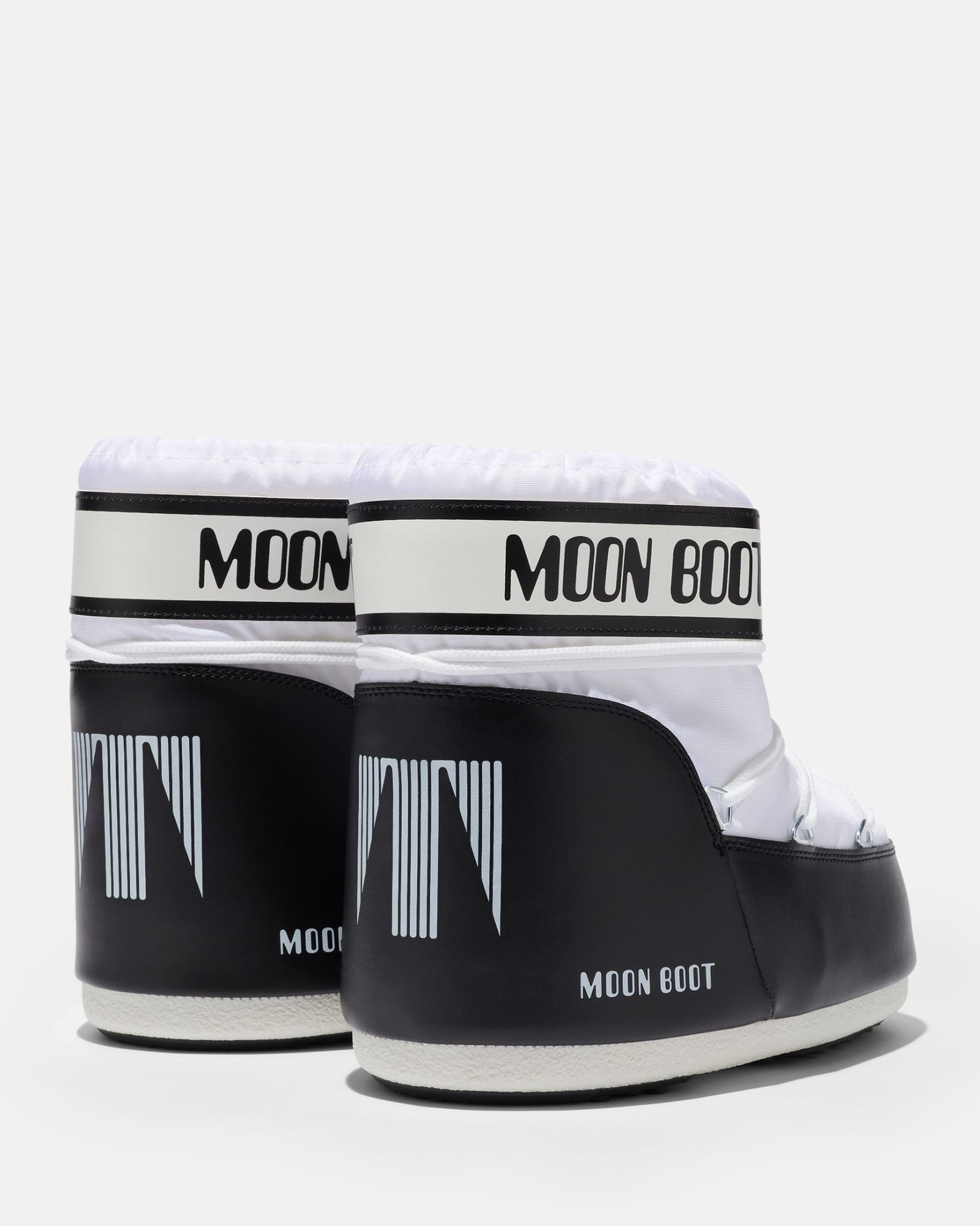 Inverno, Bianco-Nero, Calzature, Carry Over, Idoneo, Moon Boot, Stivali, Ultimo, Uomo