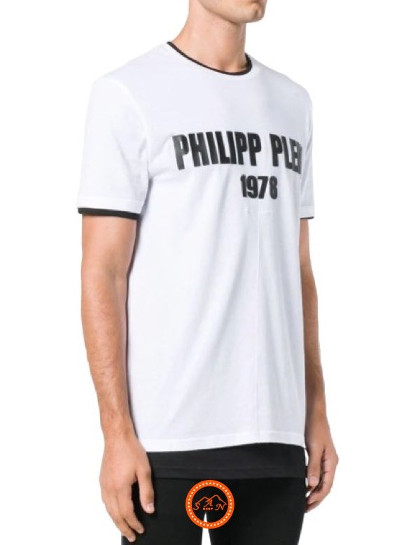 Inverno, Bianco, FW18, Outlet, Philipp Plein, T-Shirt, Ultimo, Uomo, XXL