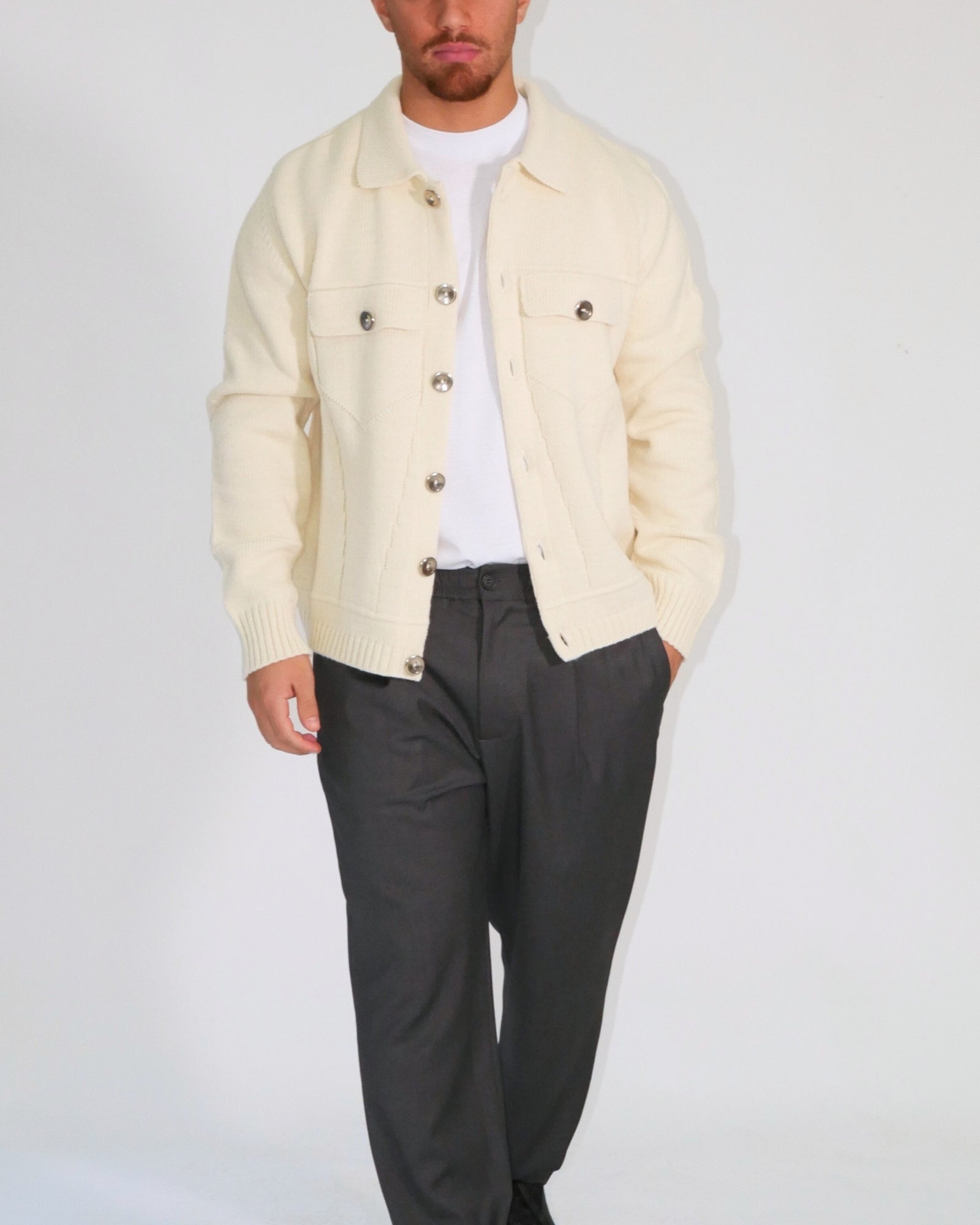 Chiodi Milano Giubbino FW25-003-PANNA