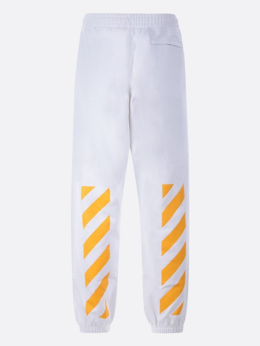 Off-White Pantatuta OMCH029F21FLE0050184 - SanShopLuxury - -50%, 2021, Abbigliamento, Autunno/Inverno, Bianco, FW21, L, M, Off-White, Outlet, Pantatuta, S, Uomo, XL