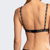 Dsquared2 Reggiseno D8R084380 - SanShopLuxury - 2023, Autunno/Inverno, Continuativo, Donna, Dsquared2, FW23, I, Idoneo, II, III, Intimo, IV, Nero, Outlet, Primavera/Estate, Reggiseno, V