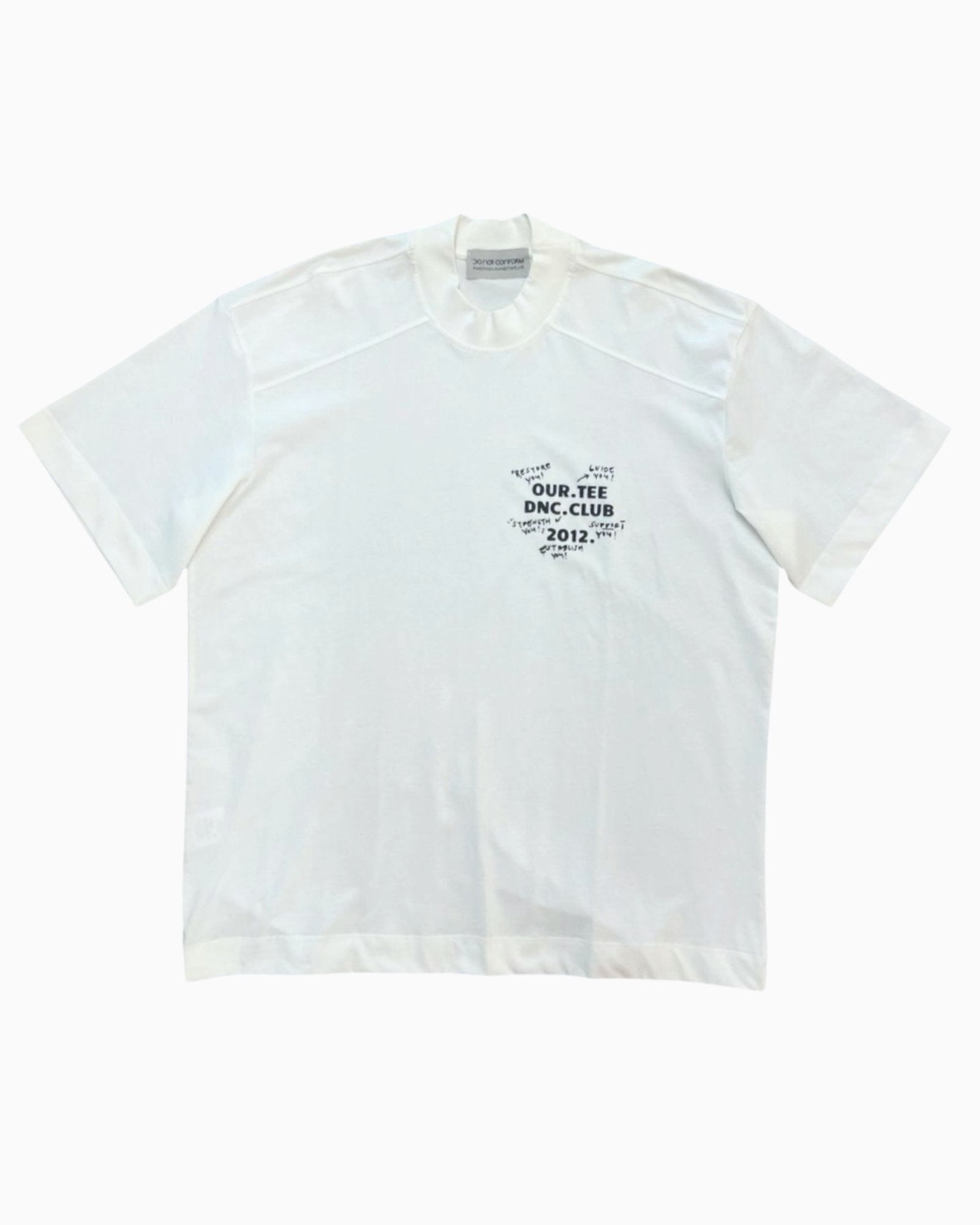 Inverno, Bianco, Donotconform, FW25, Idoneo, L, M, New, S, T-Shirt, Uomo, XL