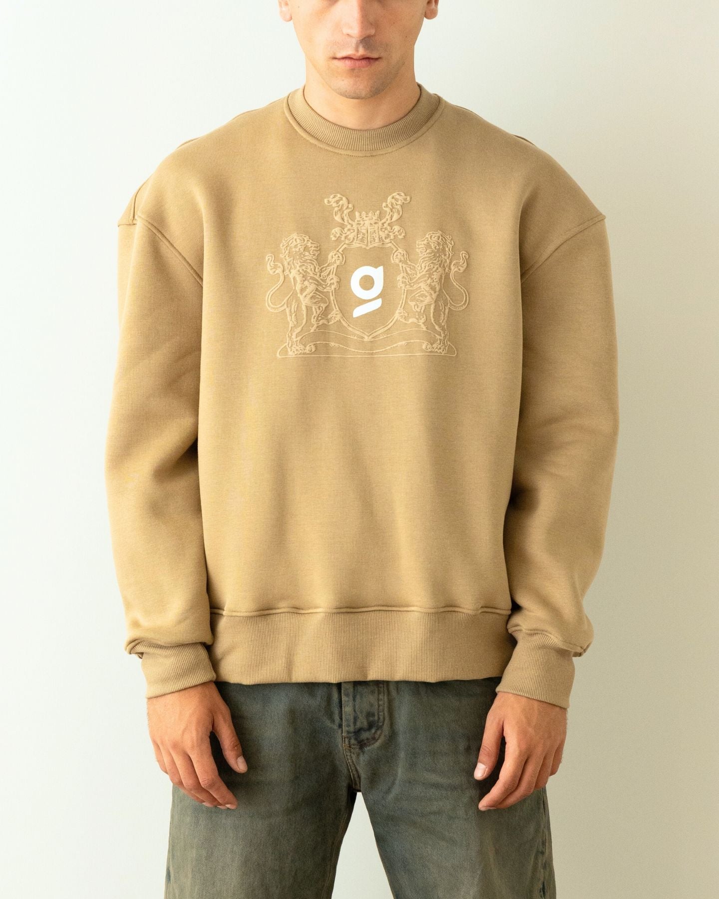 Gavensemble Felpa SWEAT110-BG - SanShopLuxury - 2024, Abbigliamento, Autunno/Inverno, Beige, Felpa, FW24, Gavensemble, Idoneo, L, M, Outlet, S, Uomo, XL, XXL