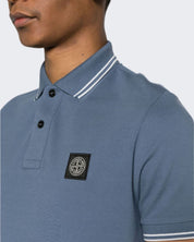 Stone Island T-Shirt Polo 80152SC18-V0024 - SanShopLuxury - 2024, Abbigliamento, Blu, L, Outlet, Primavera/Estate, SS24, Stellato, Stone Island, T-Shirt Polo, Ultimo, Uomo, XL