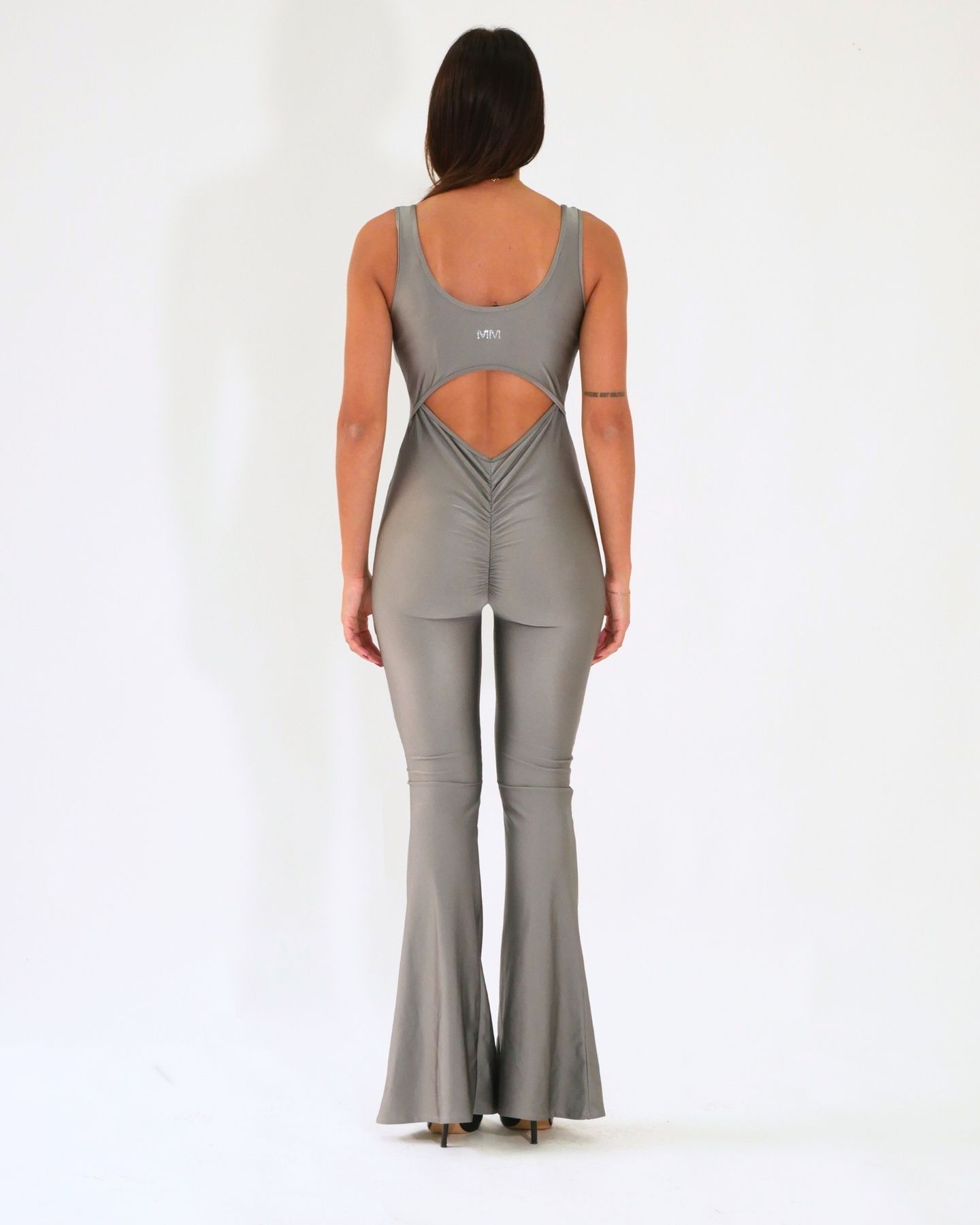 District Margherita Mazzei Tuta Intera AW77 0403 - SanShopLuxury - 2024, A Zampa, Abbigliamento, Autunno/Inverno, District Margherita Mazzei, Donna, FW24, Grigio, Idoneo, L, M, Outlet, S, Tuta Intera, XL, XS