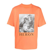 Heron Preston T-Shirt HMAA032C99JER003 - SanShopLuxury - Abbigliamento, Arancione, Autunno/Inverno, Carry Over, Continuativo, Heron Preston, Idoneo, L, M, Nero, New, Primavera/Estate, S, T-Shirt, Uomo, XL