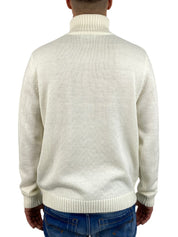 Dik Tat Maglieria DK87013 - SanShopLuxury - -50%, 2020, Abbigliamento, Autunno/Inverno, Bianco, Dik Tat, FW20, Maglieria, Nero, Outlet, S, Uomo