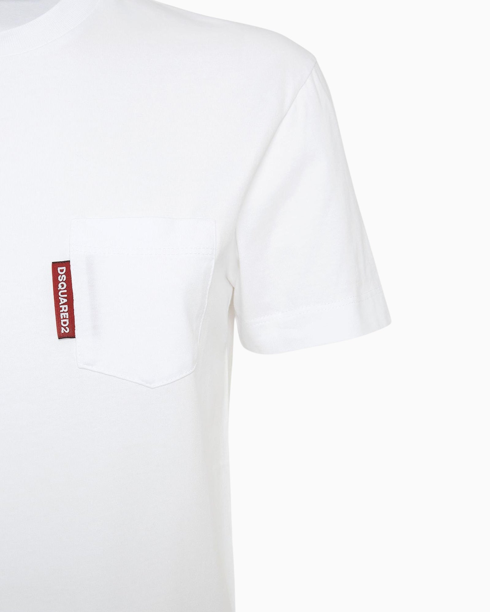 Dsquared2 T-Shirt S75GD0476/D20020100 - SanShopLuxury - 2025, Abbigliamento, Autunno/Inverno, Bianco, Continuativo, Donna, Dsquared2, FW25, Idoneo, L, M, New, Primavera/Estate, S, T-Shirt, XL