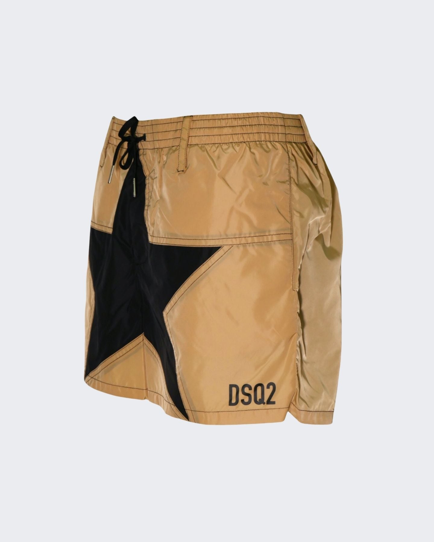 Dsquared2 Costume D7B625790 - SanShopLuxury - 2024, 48, 50, Abbigliamento, Beachwear, Beige, Beige-Nero, Costume, Dsquared2, Grigio, Grigio-Nero, Idoneo, Outlet, Pantaloncino, Primavera/Estate, SS24, Uomo