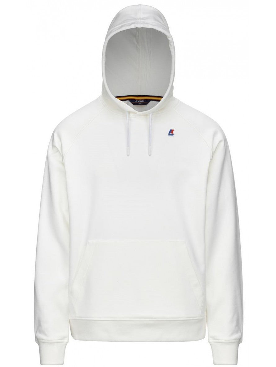 K-Way Felpa K11215W - SanShopLuxury - -50%, 2021, Abbigliamento, Autunno/Inverno, Bianco, Felpa, FW21, K-Way, M, Nero, Outlet, Ultimo, Uomo, XL, XXL