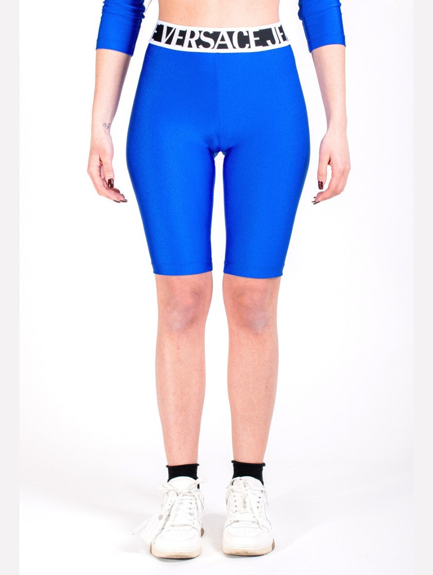 Versace Jeans Couture Short 72HAC110 - SanShopLuxury - 38, 40, 42, 44, 46, Abbigliamento, Activewear, Autunno/Inverno, Blu, Carry Over, Continuativo, Donna, Fucsia, Idoneo, Lilla, Nero, Outlet, Primavera/Estate, Short, Turchese, Versace Jeans Couture