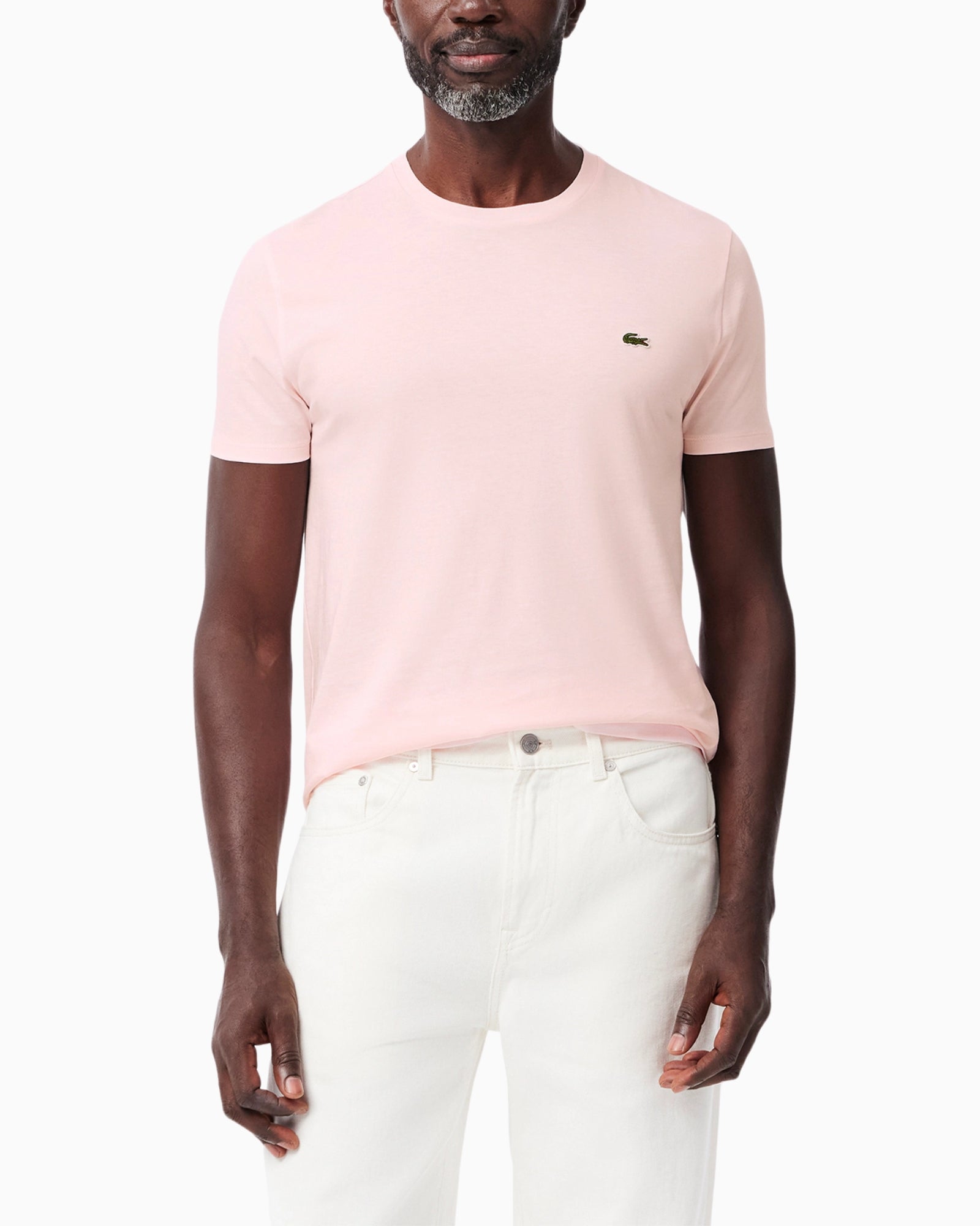Lacoste T-Shirt TH6709/T03 - SanShopLuxury - 2025, Abbigliamento, L, Lacoste, M, New, Primavera/Estate, Rosa, S, SS25, Stellato, T-Shirt, Ultimo, Uomo, XL, XS, XXL, XXXL
