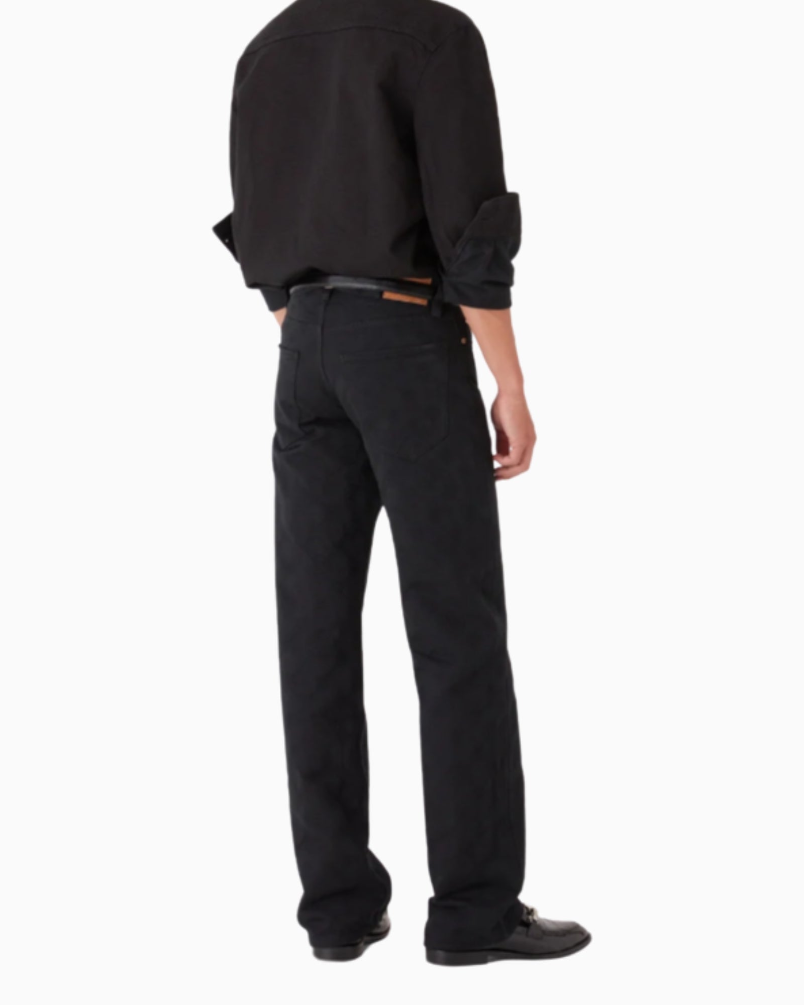 Casablanca Jeans MAW25TR330/01 - SanShopLuxury - 2025, 44, 46, 48, 50, 52, Abbigliamento, Autunno/Inverno, Casablanca, Continuativo, FW25, Idoneo, Jeans, Nero, New, Primavera/Estate, Uomo