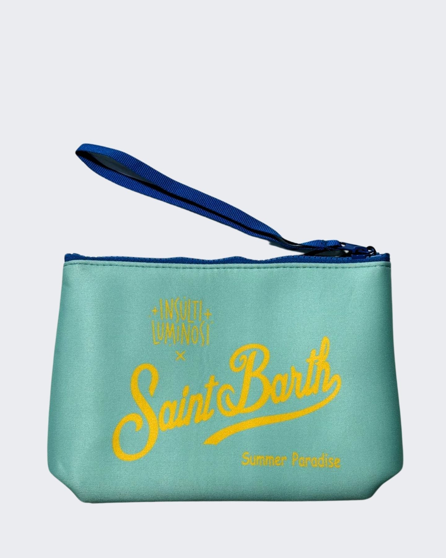 Mc2 Saint Barth Borsa a Mano ALIN001-03872F - SanShopLuxury - Beachwear, Borsa a Mano, Carry Over, Donna, Mc2 Saint Barth, New, Pochette, Primavera/Estate, Stellato, Unica, UNISEX, Uomo, Valigeria, Verde acqua