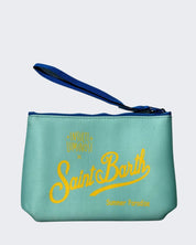 Mc2 Saint Barth Borsa a Mano ALIN001-03872F - SanShopLuxury - Beachwear, Borsa a Mano, Carry Over, Donna, Mc2 Saint Barth, New, Pochette, Primavera/Estate, Stellato, Unica, UNISEX, Uomo, Valigeria, Verde acqua