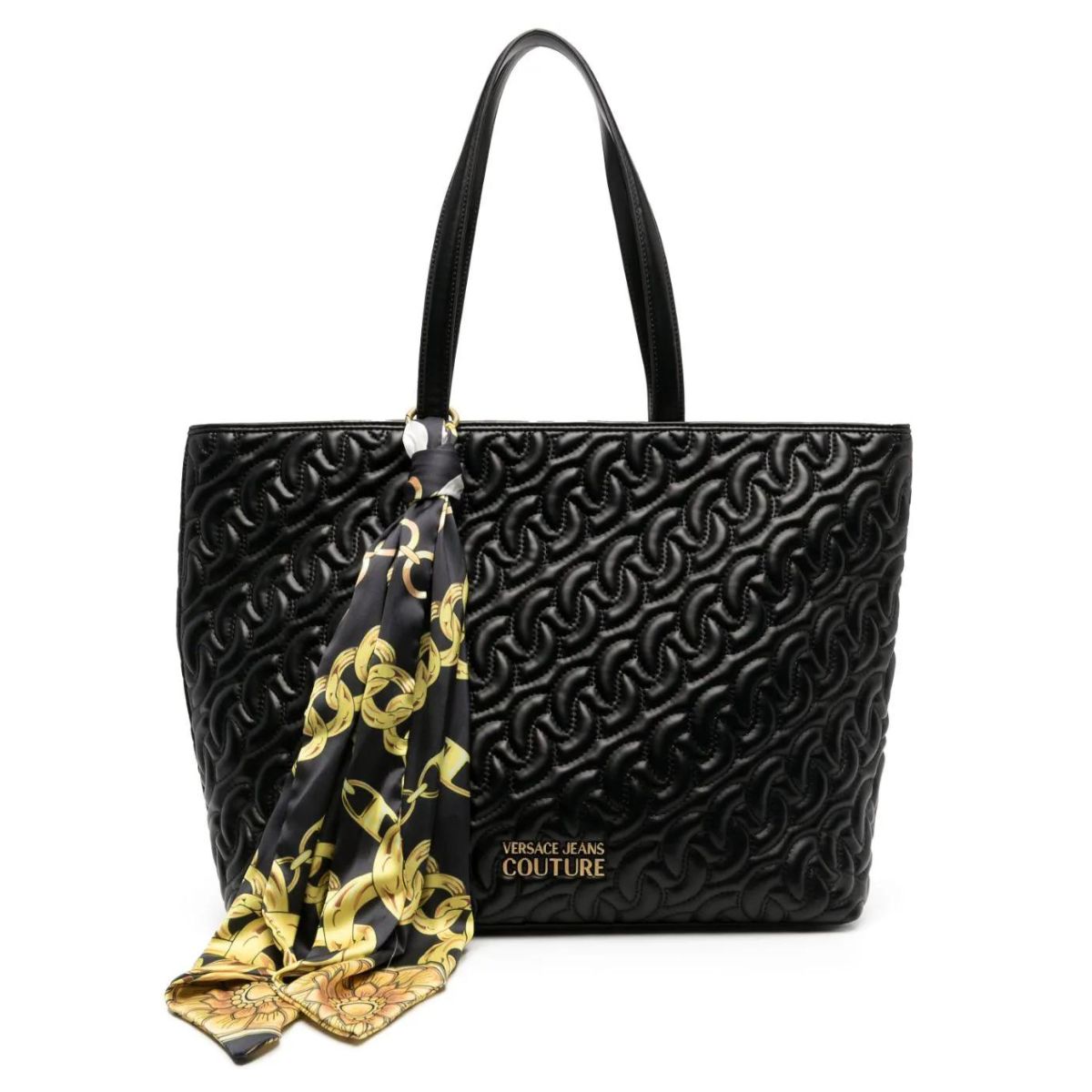 Versace Jeans Couture Borsa Da Spalla 75VA4BA9 ZS803 - SanShopLuxury - 2023, Autunno/Inverno, Borsa Da Spalla, Donna, FW23, Idoneo, Nero-Oro, Outlet, Shopping, Ultimo, Unica, Valigeria, Versace Jeans Couture