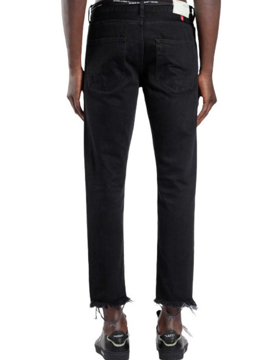 Inverno, Jeans, Nero, Off-White, Outlet, SS18, Uomo