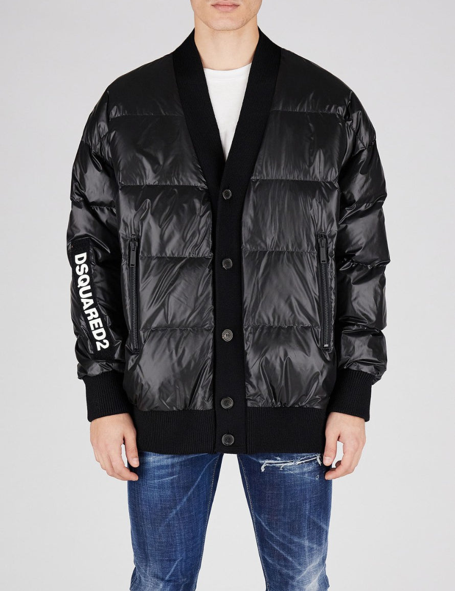 Inverno, Dsquared2, FW22, Giubbino, Idoneo, L, Nero, Outlet, Uomo, XL