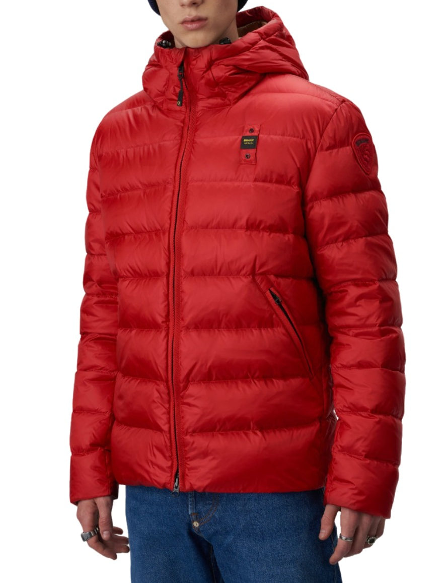 Inverno, Blauer, FW22, Giubbino, Idoneo, L, M, Nero, Outlet, Rosso, Uomo, XL, XXL, XXXL