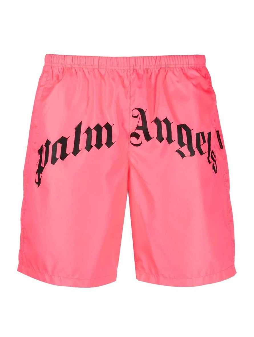 Palm Angels Costume PMFA005C99FAB002 - SanShopLuxury - Abbigliamento, Beachwear, Carry Over, Costume, Idoneo, L, M, New, Palm Angels, Pantaloncino, Primavera/Estate, Rosa, Rosa Fluo, S, Uomo, Verde, Verde Fluo, XL