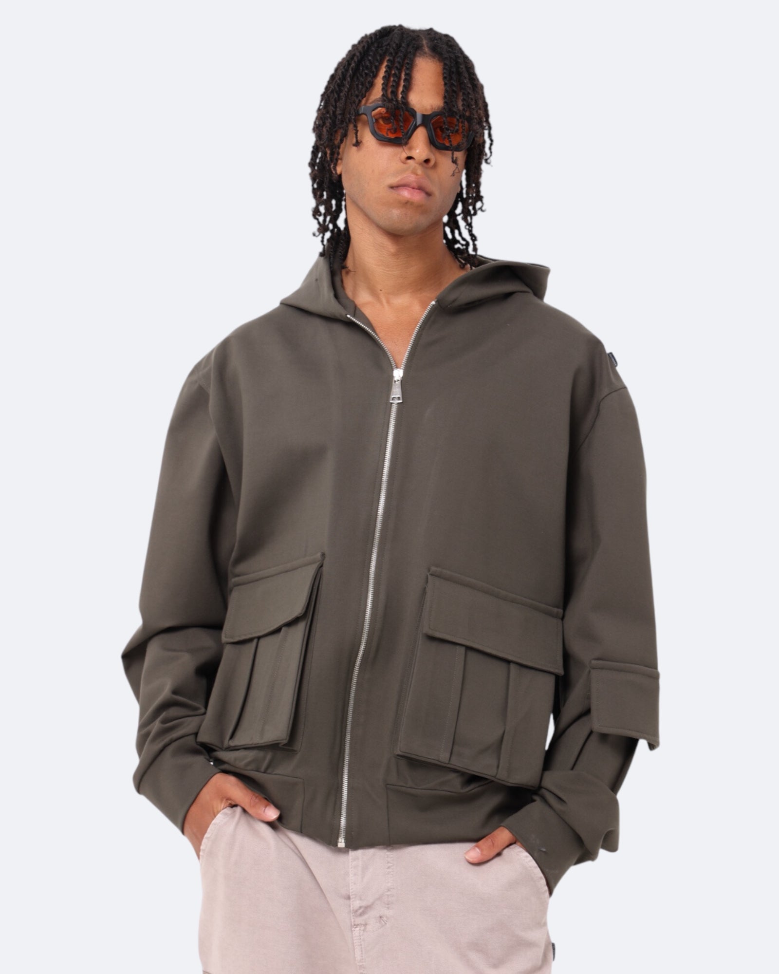 Inverno, Felpa, FW24, Idoneo, L, M, Outlet, S, Uomo, Verde, XL, XXL