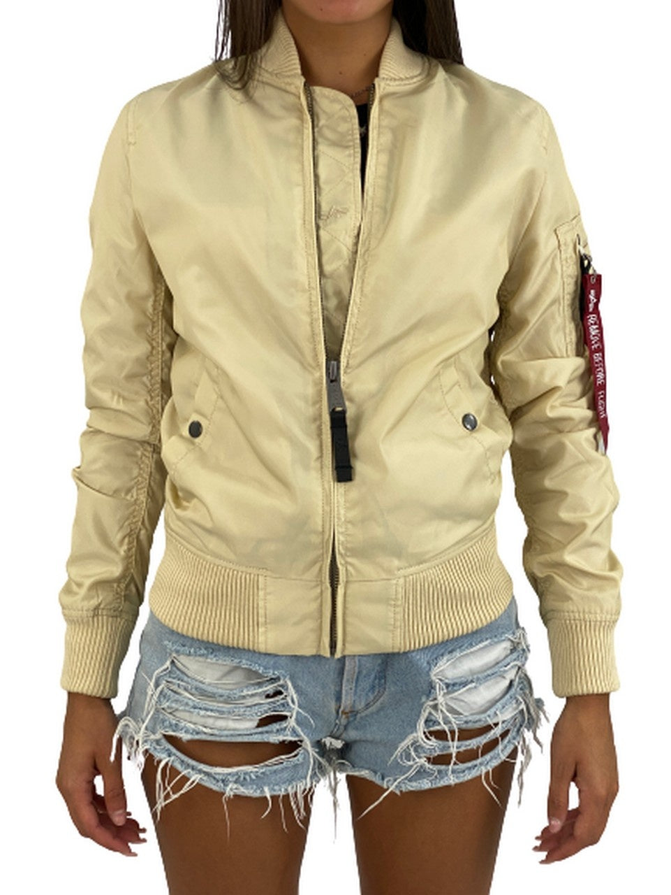 Alpha Industries Giubbino 141041 - SanShopLuxury - -50%, 2019, Abbigliamento, Alpha Industries, Azzurro, Beige, Donna, Giubbino, Outlet, Primavera/Estate, Rosa, SS19, XS