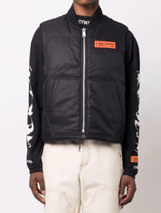 Heron Preston Giubbino HMEA069F21FAB0011022 - SanShopLuxury - -50%, 2021, Abbigliamento, Autunno/Inverno, FW21, Giubbino, Heron Preston, L, M, Nero, Outlet, Smanicato, Uomo, XL