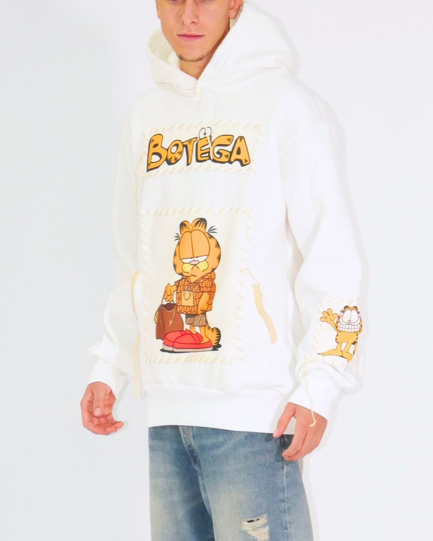 Botega Felpa BTGOLV069-WH - SanShopLuxury - 2024, Abbigliamento, Autunno/Inverno, Bianco, Botega, Donna, Felpa, FW24, Idoneo, L, M, Outlet, S, UNISEX, Uomo, XL, XXL, XXXL