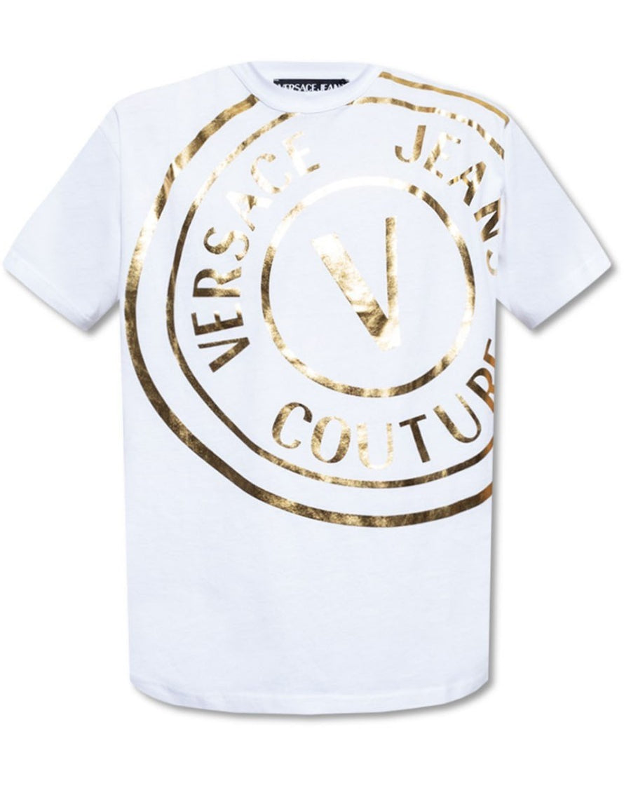 Estate, SS22, T-Shirt, Uomo, Versace Jeans Couture, XL, XXL