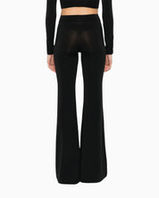 Palm Angels Pantalone PWCA145S25FAB001 1003 - SanShopLuxury - 2025, Abbigliamento, Donna, Idoneo, L, M, Nero, New, Palm Angels, Pantalone, Primavera/Estate, S, SS25, XS