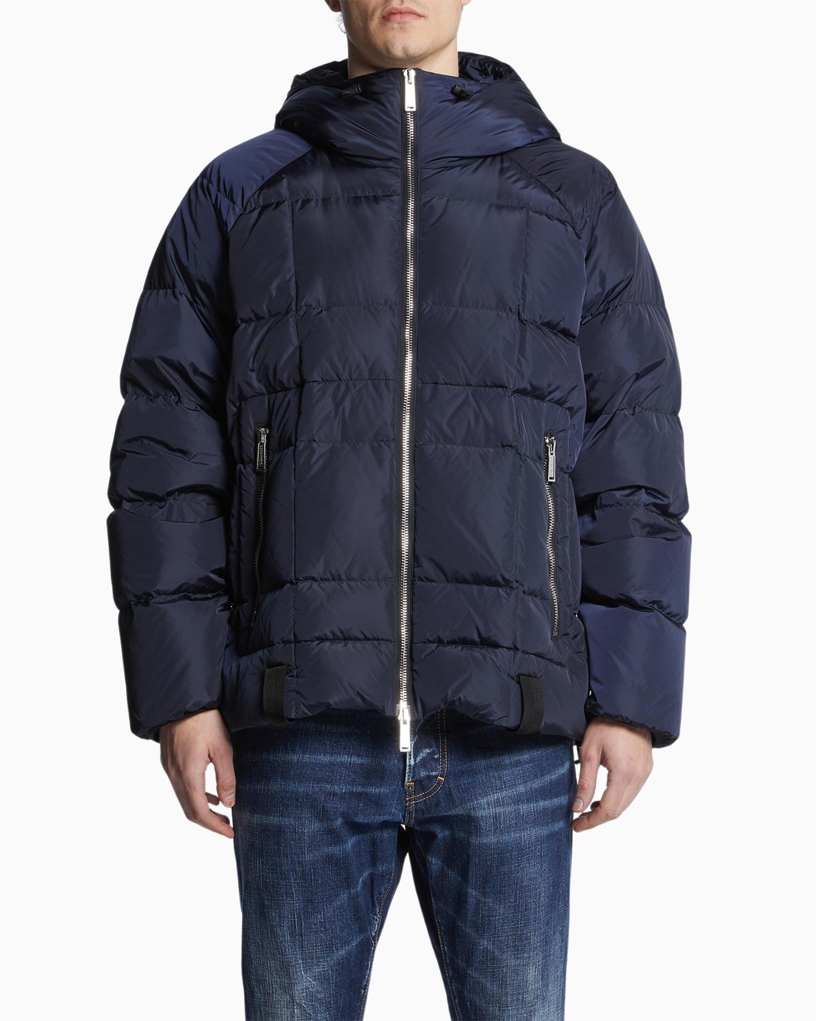 Inverno, Blu, Dsquared2, FW25, Giubbino, Idoneo, New, Uomo