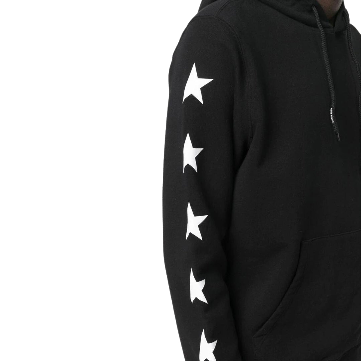 Golden Goose Felpa GMP01224/P00053480203 - SanShopLuxury - 2023, Abbigliamento, Autunno/Inverno, Carry Over, Con Cappuccio, Continuativo, Felpa, Golden Goose, Idoneo, M, Nero, Nero-Bianco, New, Primavera/Estate, S, Uomo, XL