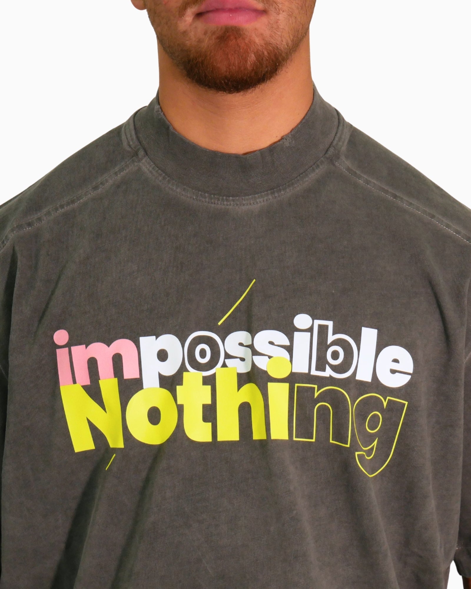 Donotconform T-Shirt TEE9050-GR - SanShopLuxury - 2025, Abbigliamento, Autunno/Inverno, Donotconform, FW25, Grigio, Idoneo, L, M, New, S, T-Shirt, Uomo, XL