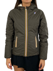 K-Way Giubbino K002II0 - SanShopLuxury - -50%, 2018, 4=XXL, 7=M, 8=S, 9=XS, Abbigliamento, Autunno/Inverno, Bianco, Donna, FW18, Giubbino, Grigio, K-Way, Nero, Outlet, Rosa