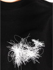 Off-White T-Shirt OWAA089F21JER0131001 - SanShopLuxury - -50%, 2021, Abbigliamento, Autunno/Inverno, Donna, FW21, L, Nero, Off-White, Outlet, T-Shirt, Ultimo