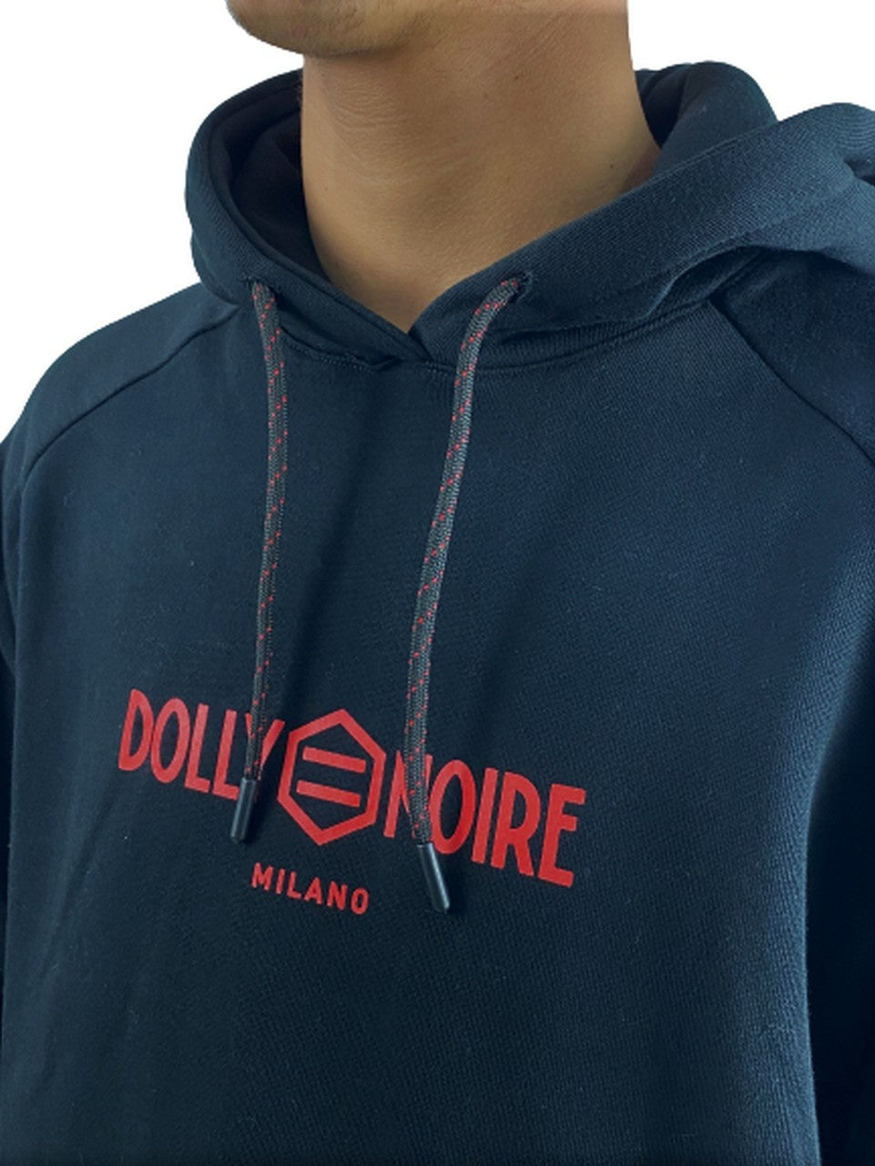 Felpa Dolly Noire SW390 - SanShopLuxury - -50%, 2020, Abbigliamento, Autunno/Inverno, Con Cappuccio, Dolly Noire, Felpa, FW20, L, Nero, Outlet, Ultimo, Uomo