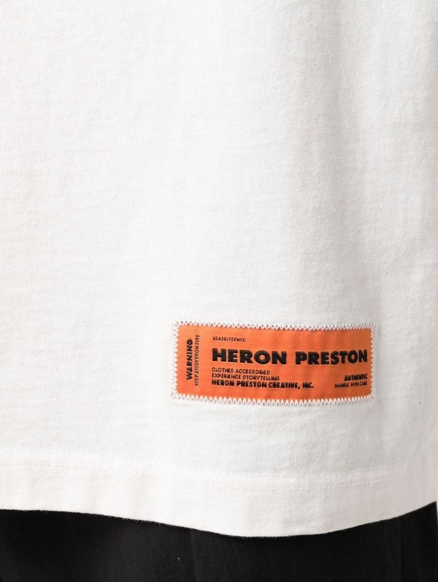 Heron Preston T-Shirt HMAA026C99JER001 - SanShopLuxury - Abbigliamento, Autunno/Inverno, Bianco, Carry Over, Continuativo, Heron Preston, Idoneo, L, M, Nero, New, Primavera/Estate, S, T-Shirt, Uomo, XL