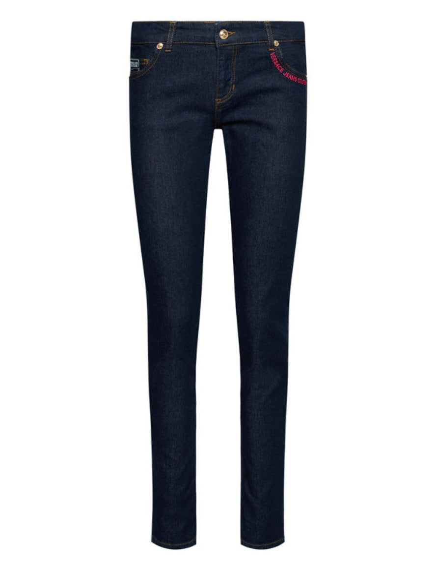 Inverno, Blu, Donna, FW21, Jeans, Outlet, Ultimo, Versace Jeans Couture