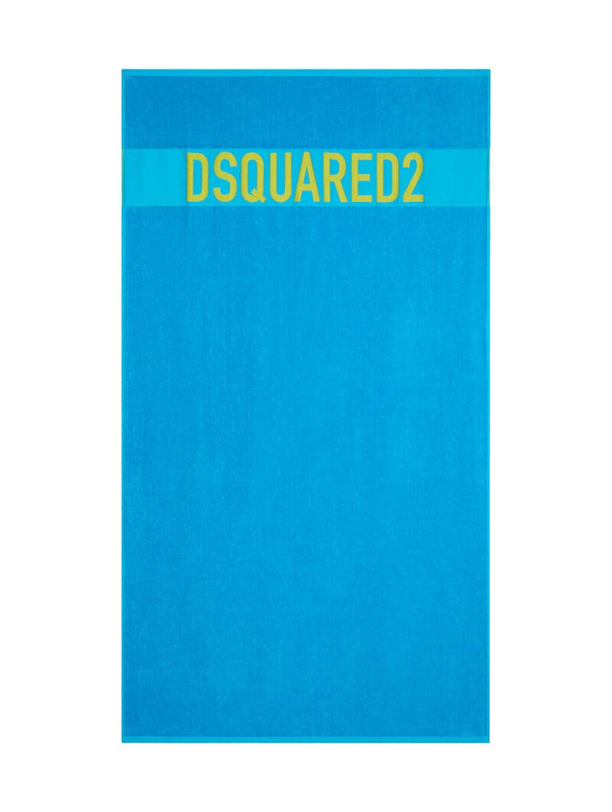 Dsquared2 Telo Mare D7P004800 - SanShopLuxury - Abbigliamento, Azzurro, Beachwear, Blu, Carry Over, Donna, Dsquared2, Giallo, Idoneo, New, Primavera/Estate, Rosso, Telo Mare, Turchese, Unica, UNISEX, Uomo, Verde