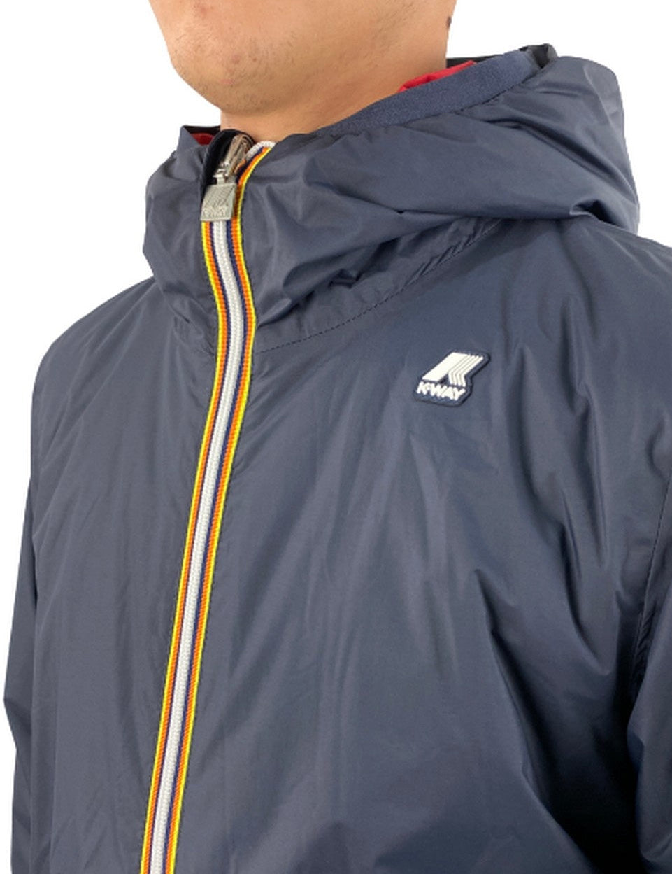 Inverno, Blu Royal-Blu Navy, Blu-Rosso, FW18, Giubbino, K-Way, Outlet, S, Uomo