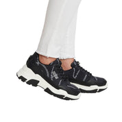 Versace Jeans Couture Sneakers 75VA3SP3 ZP310 - SanShopLuxury - 2023, 36, 38, 39, 40, 41, Autunno/Inverno, Calzature, Donna, FW23, Idoneo, Nero-Bianco, Outlet, Sneakers, Versace Jeans Couture