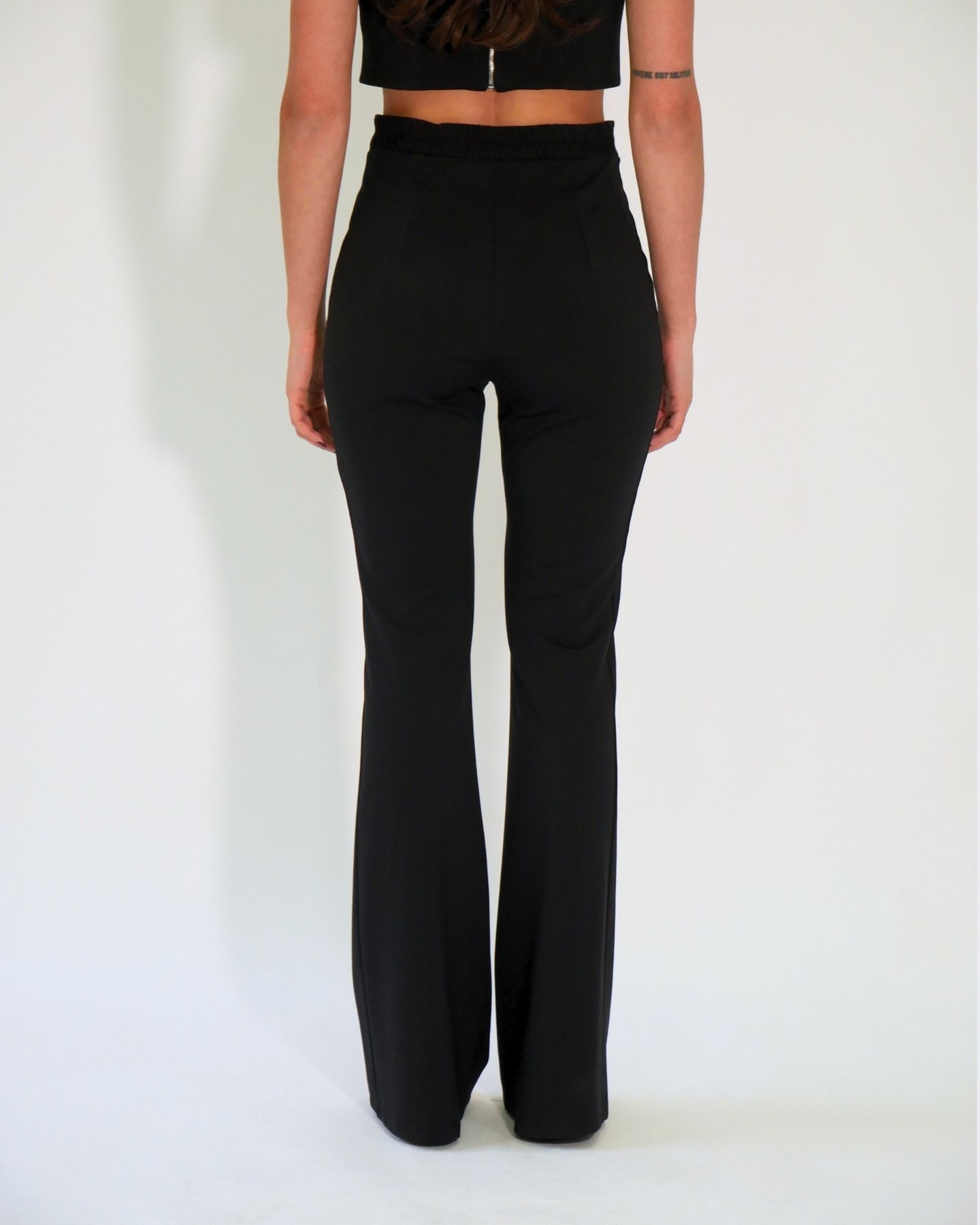 Marc Ellis Pantalone MC8215 - SanShopLuxury - 2024, A Zampa, Abbigliamento, Donna, Idoneo, L, M, Marc Ellis, Nero, Outlet, Pantalone, Primavera/Estate, S, SS24, XL, XS