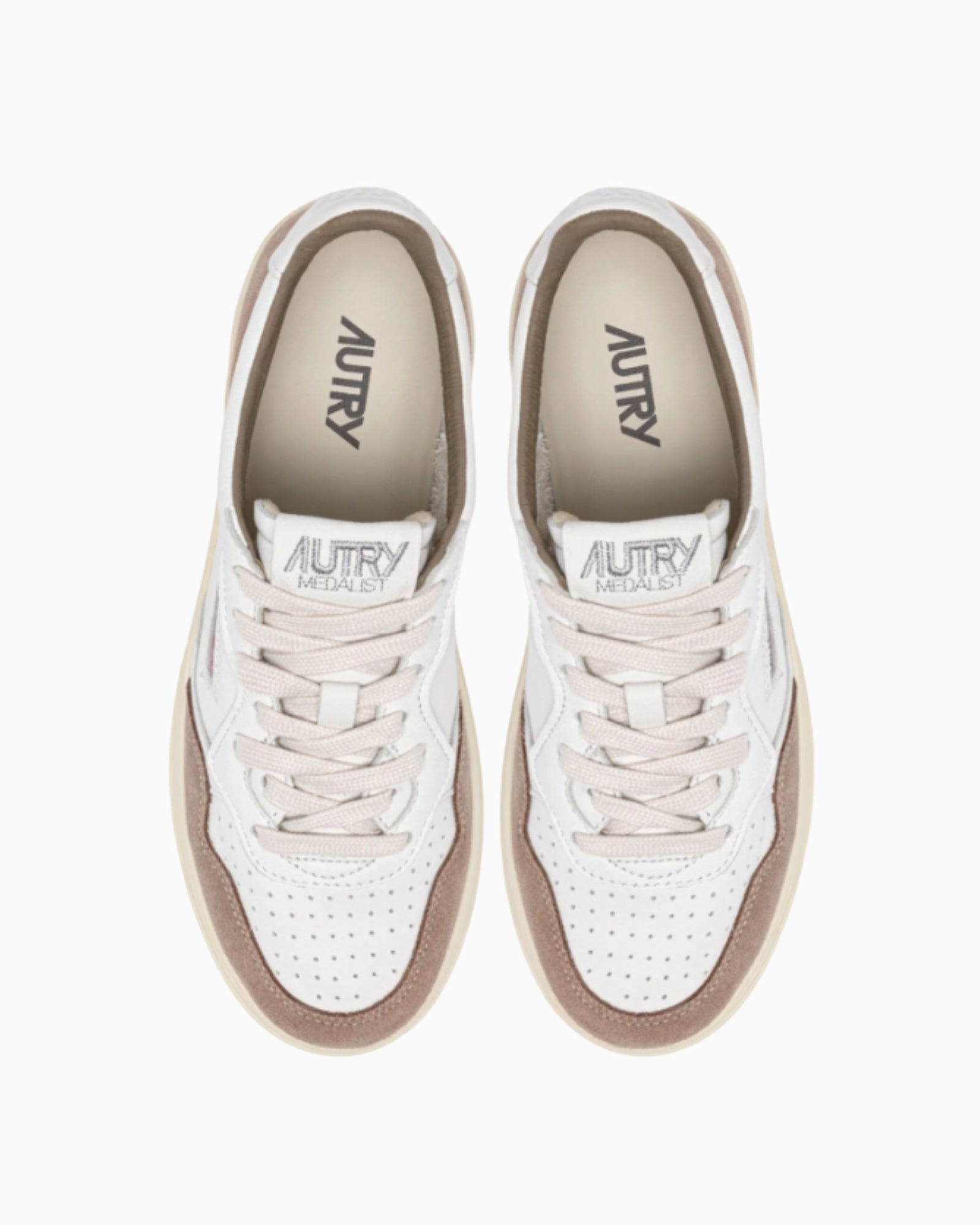 Autry Sneakers AULM-GS43 - SanShopLuxury - 2025, 40, 41, 42, 43, 44, 45, Autry, Autunno/Inverno, Bianco-Beige, Calzature, FW25, New, Sneakers, Stellato, Uomo