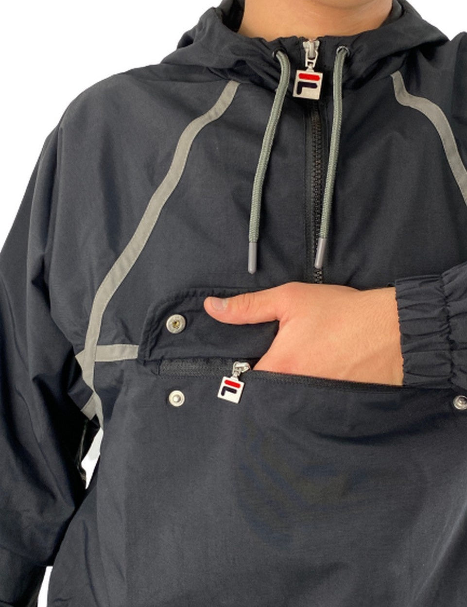 Inverno, Felpa, Fila, FW18, L, M, Nero, Outlet, S, Uomo, XL