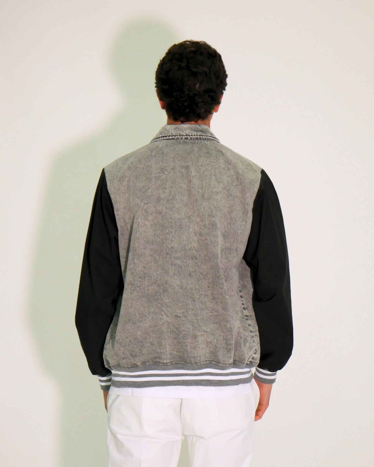 Chiodi Milano Giubbino 0252-NERO - SanShopLuxury - 2024, Abbigliamento, Chiodi Milano, Giubbino, Grigio-Nero, Idoneo, jeans, L, M, Outlet, Primavera/Estate, S, SS24, Uomo, XL, XXL, XXXL