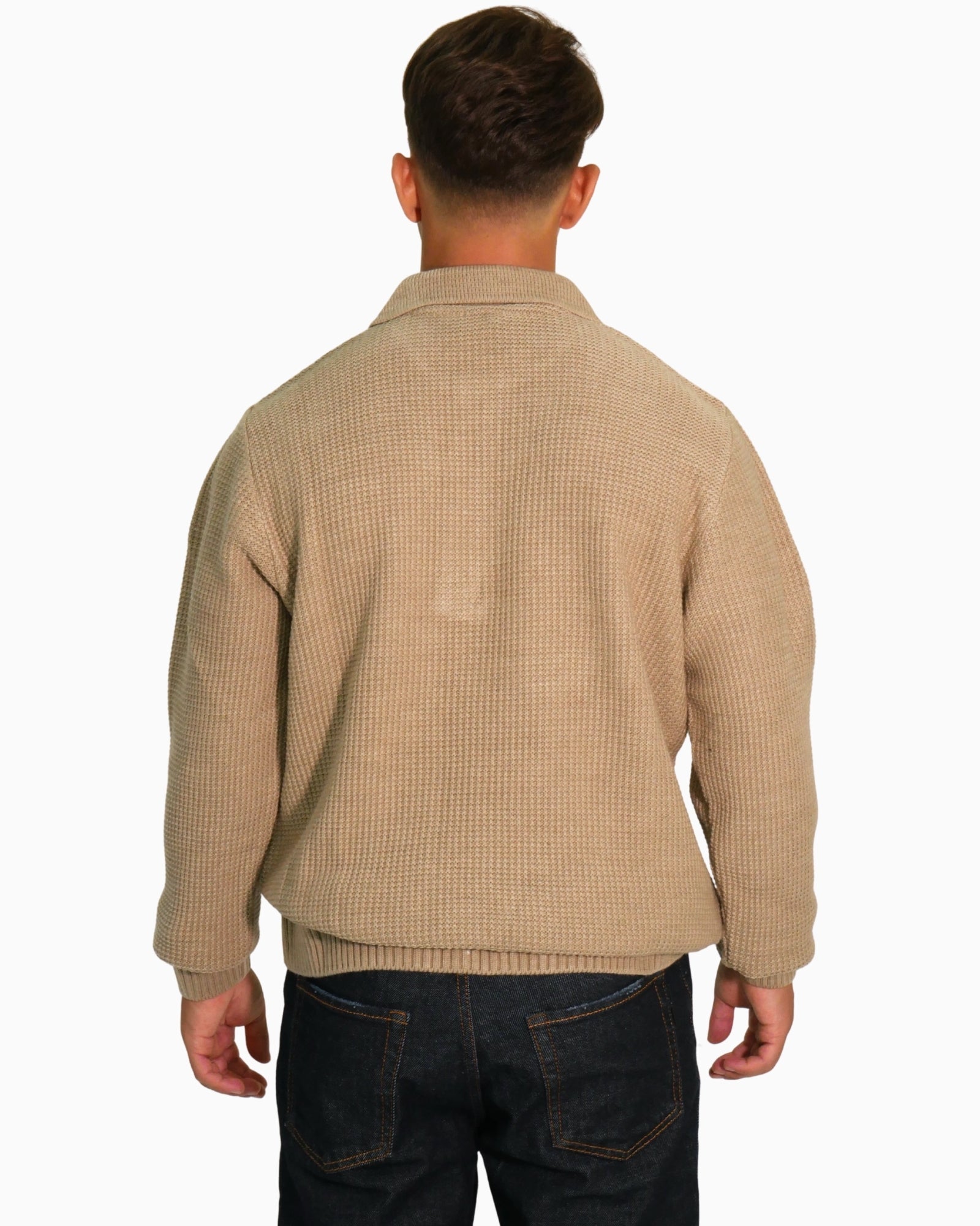 Why Not Brand Maglieria PUL46-BEIGE - SanShopLuxury - 2025, Abbigliamento, Autunno/Inverno, Beige, FW25, Idoneo, L, M, Maglieria, New, Uomo, Why Not Brand, XL, XXL