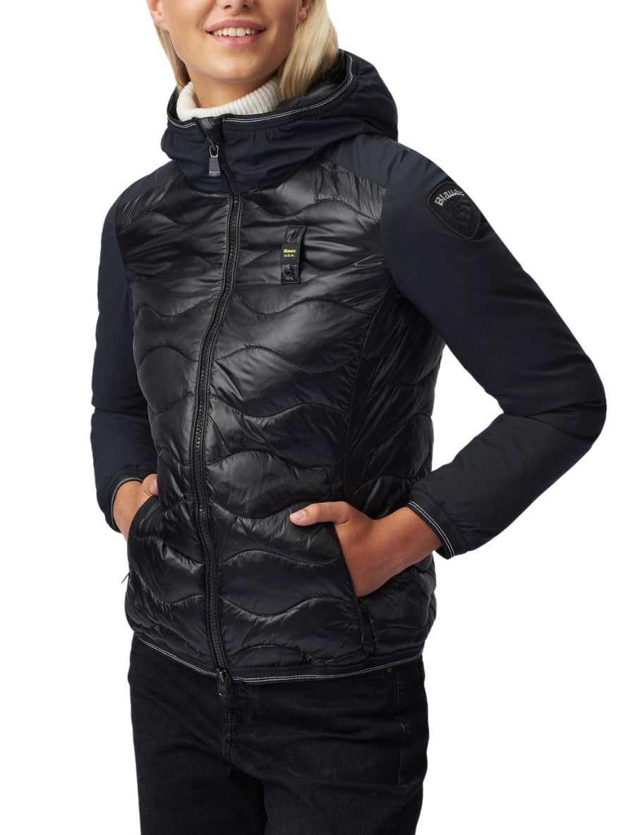 Blauer Giubbino 22WBLDC08054-006355