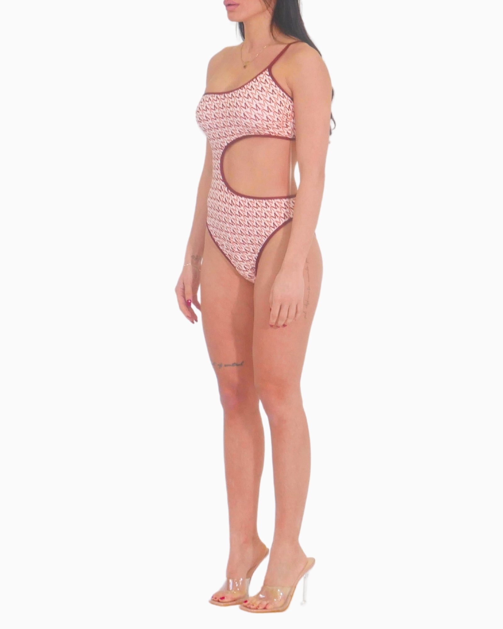 District Margherita Mazzei Costume 5BM51-1990 - SanShopLuxury - 1°, 2025, 2°, 3°, 4°, 5°, Abbigliamento, Beachwear, Costume, District Margherita Mazzei, Donna, Idoneo, Intero, Marrone, New, Primavera/Estate, SS25